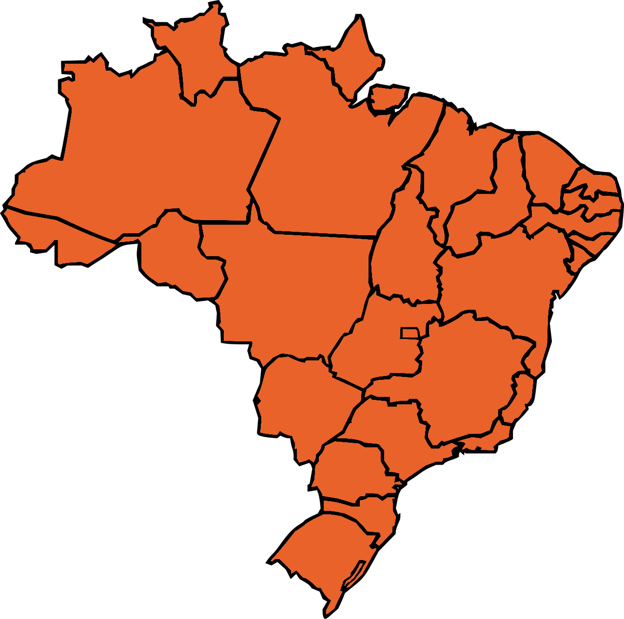 Mapa do Brasil